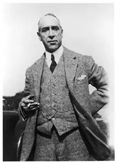 Phoney Prints: Harry Price Smoking