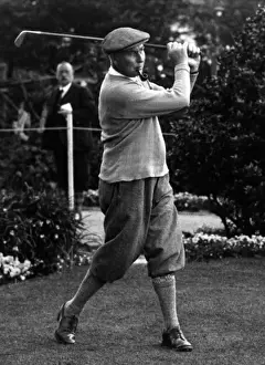 Fours Prints: Harry Vardon, professional golfer
