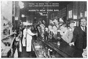 Images Dated 15th May 2012: Harrys New York bar in Paris