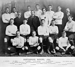 Hartlepool Rovers Rugby Team in 1895
