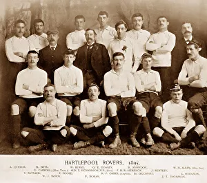 Hartlepool Rovers Rugby Team in 1895