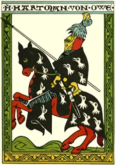Leading Prints: Hartmann von Aue, German poet