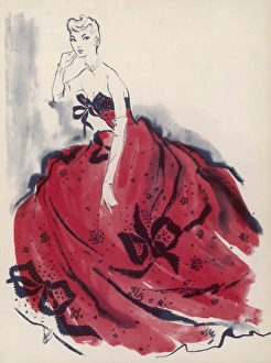 Fashion Gallery: Hartnell ballgown