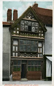 Harvard Prints: Harvard House, Stratford-on-Avon, Warwickshire