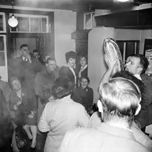 Budd Prints: Harvest Festival, White Hart pub, Worcestershire