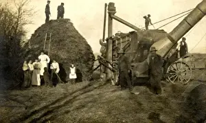 Combine Prints: Harvesting in Canada