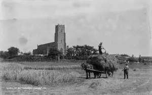 Horse Drawn Prints: Harvesting Hay at Blythburgh