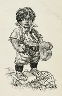 Haskell Indian baseball boy