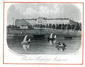 1876 Collection: Haslar Naval Hospital, Gosport, Hampshire