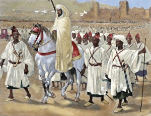 Morocco Gallery: Hassan I (1836-1894). Sultan of Morocco (1873-1894)