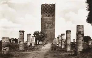 Rabat Prints: Hassan Tower - Rabat - Morocco
