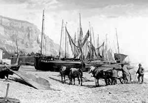 Hastings Beach early 1900s