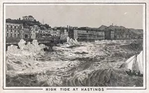Hastings at High Tide