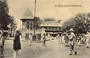 Images Dated 21st October 2016: Hastings Memorial, Peshawar City, British India