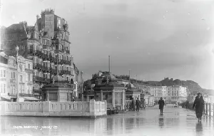 Rainy Prints: Hastings Seafront in the Past