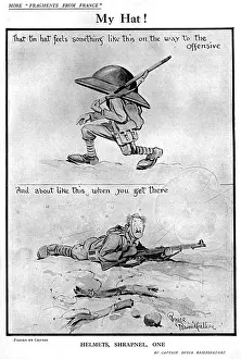 Push Prints: My Hat! by Bruce Bairnsfather