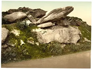 Toad Prints: Hathersage, Toad Rock, Derbyshire, England