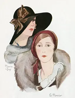 Trailing Prints: HATS FOR 1929
