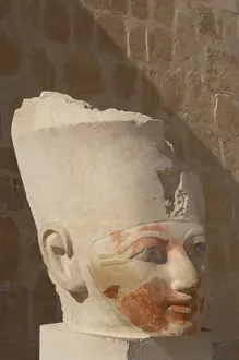 Hatshepsut (1508-1458 B. C). Osirian statue. Egypt