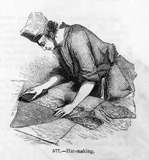 Hatter at Work C. 1850
