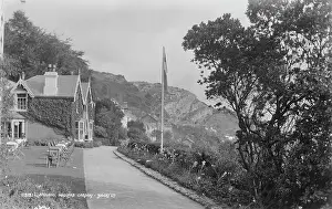 Llandudno Prints: Haulfryn Garden in Llandudno