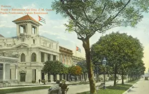 Gomez Prints: Havana, Cuba, Residence of Genral J. M. Gomez