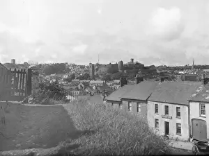Townscape Prints: Haverfordwest Castle, Haverfordwest, South Wales