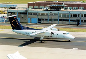 Lufthansa Prints: de Havilland Canada DHC-8-202 D-BHAL