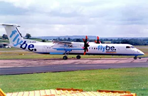 Dhc 8 Prints: de Havilland Canada DHC-8-402 G-JECE