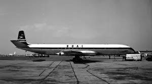 Zurich Prints: De Havilland Comet 4 G-APDB BOAC Zurich 1959