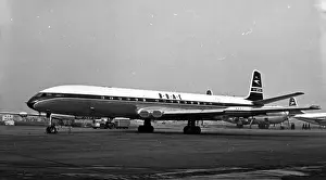 Boac Prints: De Havilland Comet 4 G-APDC BOAC LAP 1958