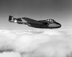 Jet Bomber Prints: de Havilland DH-100 Vampire F-1