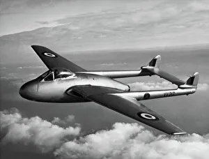 Images Dated 12th December 2017: de Havilland DH-100 Vampire FB-5