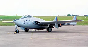 Vampire Prints: de Havilland DH. 100 Vampire FB. 6 F-AZOO - DU-J