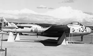 Single Engined Prints: de Havilland DH-113 Vampire F-10