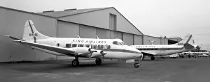 Airlines Prints: de Havilland DH. 114 Riley Heron 2 N14146 and N19D