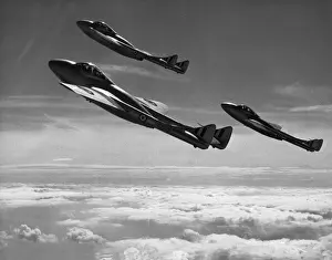 Jet Bomber Prints: de Havilland DH-115 Vampire T-11