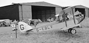 Athan Prints: de Havilland DH. 60 Moth G-EBLV (msn 188) at RAF St Athan