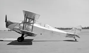 Christchurch Prints: de Havilland DH. 83 Fox Moth ZK-AGM