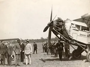 Qantas Prints: de Havilland DH61 Giant Moth, G-AUJC, Diana, of Qantas