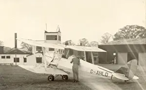 Fairoaks Prints: de Havilland DH82A Tiger Moth, G-AHLD
