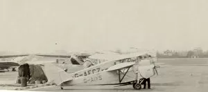 de Havilland DH85 Leopard Moth, G-AIYS, at Croydon