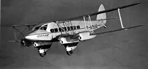 Dh86 Prints: De Havilland DH86 Dragon Express -Imperial