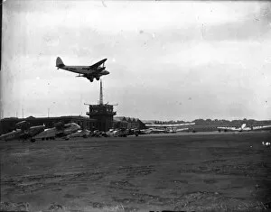Among Gallery: A de Havilland DH86 G-ADMY comes in to land at Croydon