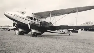 Gatwick Prints: de Havilland DH86, G-ADVJ, County of Sussex