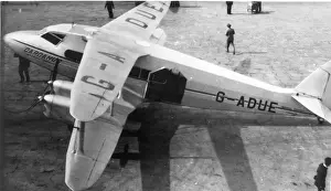 Croydon Prints: de Havilland DH86B, G-ADUE, Dardanus, of Imperial Airways