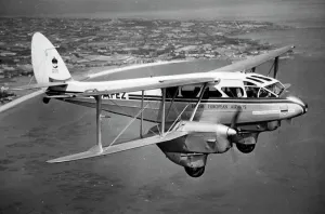 Dragon Prints: De Havilland DH89 Dragon Rapide, 1st flight 17 April 3