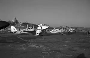 Prestwick Prints: De Havilland DH89A G-AGHI BEAC Prestwick