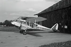 Britains Prints: De Havilland Dragon G-ACIT Beagle Aircraft Sywell 1966