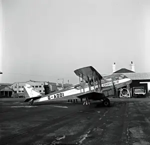 Gaddi Prints: De Havilland Dragon G-ADDI Chrisair Luton Airport 1963